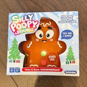 Silly Poopy & Friends Hide & Seek Gingerbread Toy